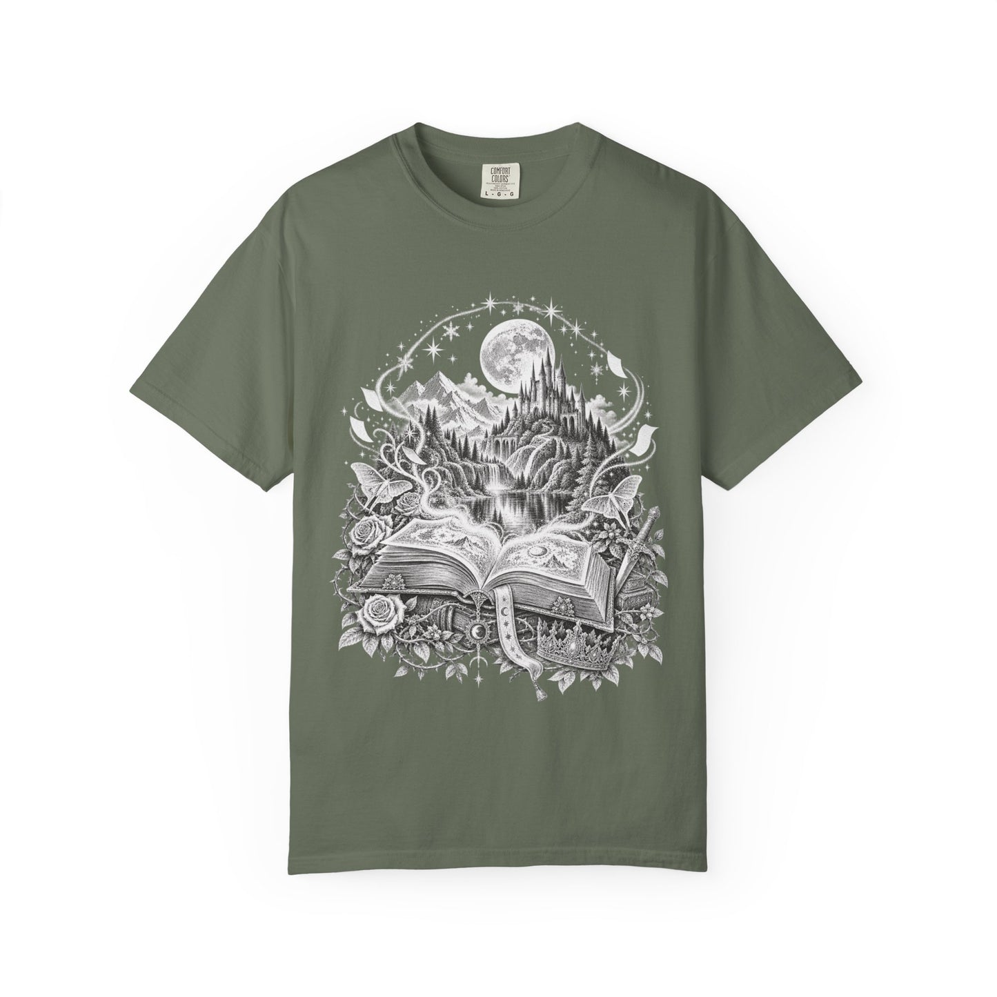 Romantasy Book Shirt, Fantasy Reader T Shirt, Book Lover Gift, Gothic Reading Shirt, BookTok Merch, Fantasy Romance Tee