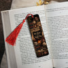 My Kind of Night Out Bookmark, Book Lover Metal Bookmark, Cozy Reading Gift, Vintage Literary Bookmark, Gift for Readers