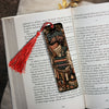 Booked All Day Metal Bookmark, Book Lover Bookmark, Reading Gift, BookTok Bookmark, Literary Book Accessory