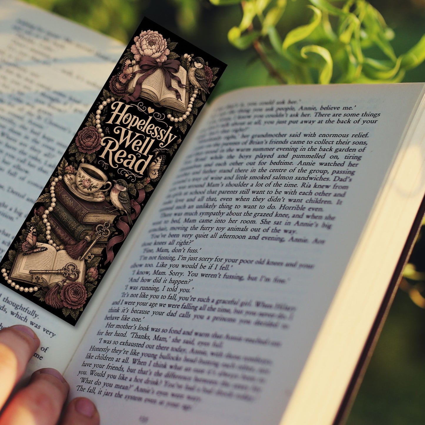 Romance Reader Printable Bookmarks, Book Lover Bookmark Set, Vintage Bookish Bookmarks, Instant Download PDF PNG