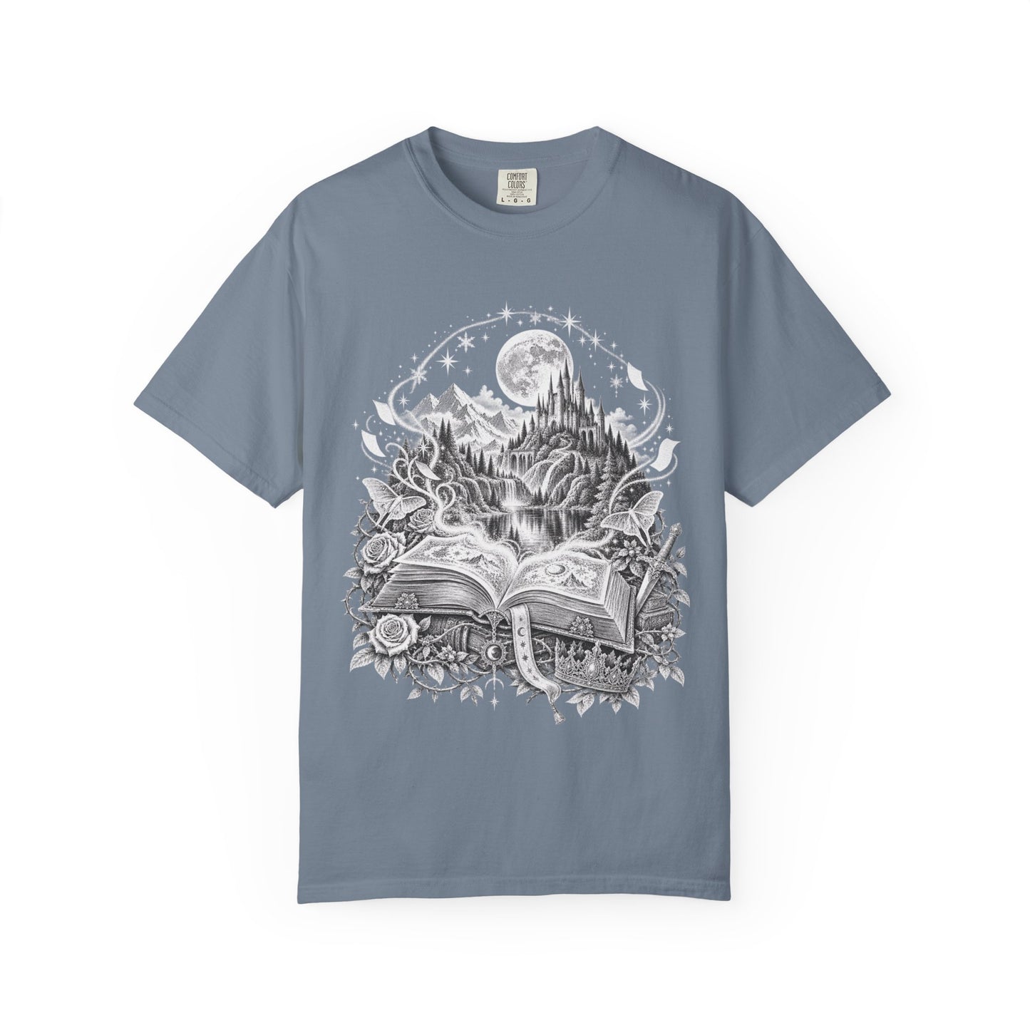 Romantasy Book Shirt, Fantasy Reader T Shirt, Book Lover Gift, Gothic Reading Shirt, BookTok Merch, Fantasy Romance Tee