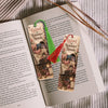 Raised by Romance Novels Metal Bookmark, Book Lover Reader Gift, Literary Reading Accessory