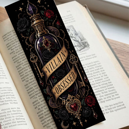 Dark Romance Printable Bookmarks, Villain Reader Bookmark Set, BookTok Printable Bookmarks, JPG PDF Digital Download