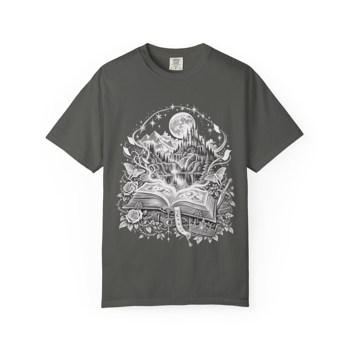 Romantasy Book Shirt, Fantasy Reader T Shirt, Book Lover Gift, Gothic Reading Shirt, BookTok Merch, Fantasy Romance Tee