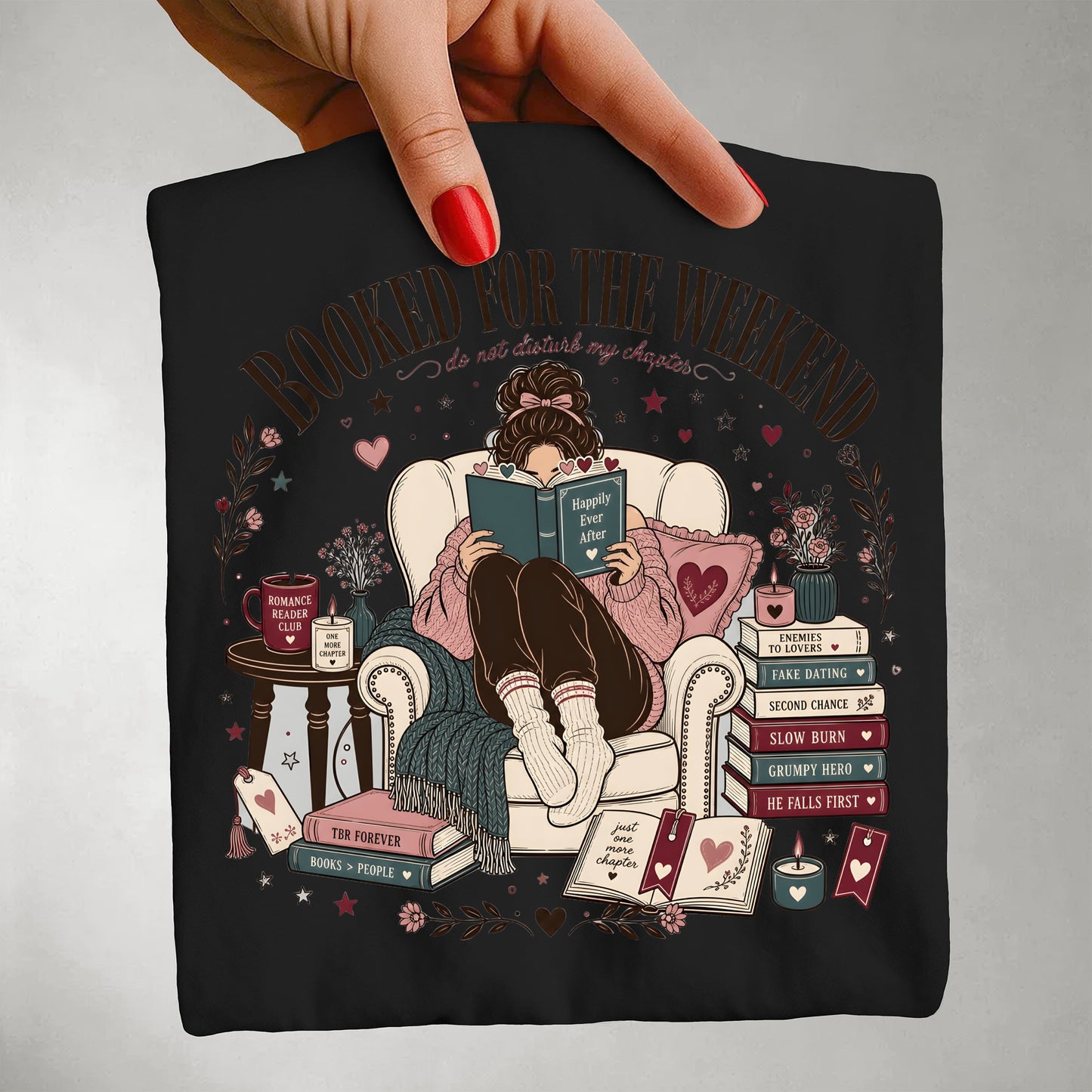 Meet Me at the Bookstore Cozy Romance Reader Shirt for Book Lovers