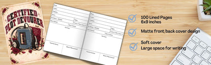 Certified Plot Devourer Book Review Journal – Reading Log for Romance and Fantasy Readers