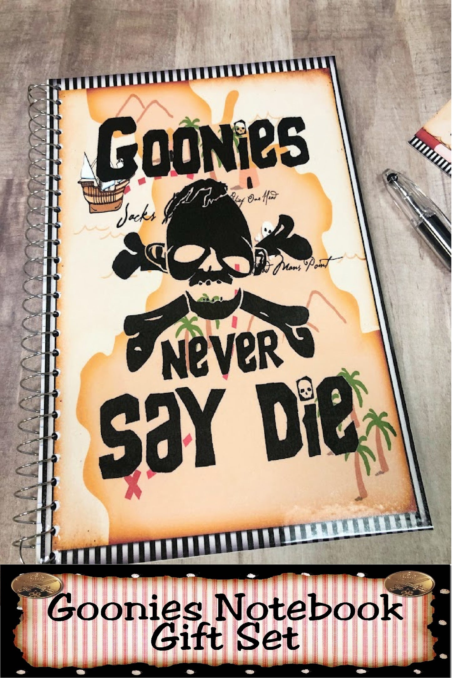 Goonies Never Say Die Notebook Set