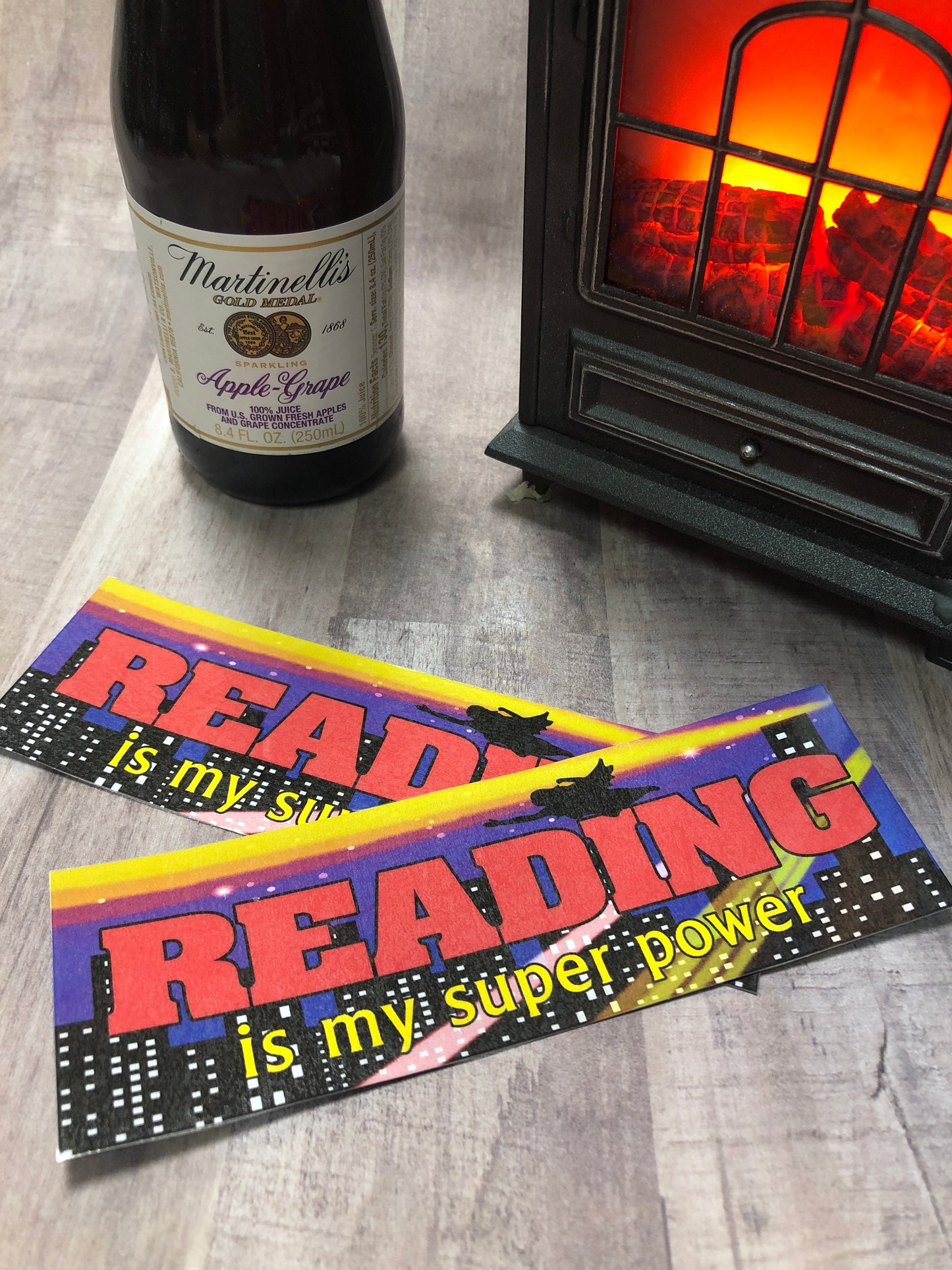 Reading Is My Super Power Printable Bookmark